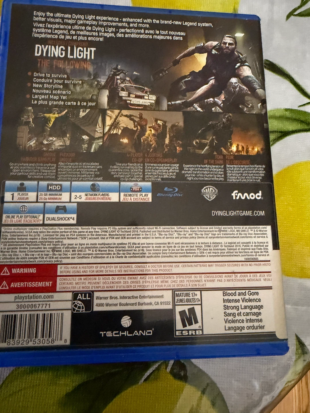 Dying Light The Following Enhanced Edition for PS4 - photo 2