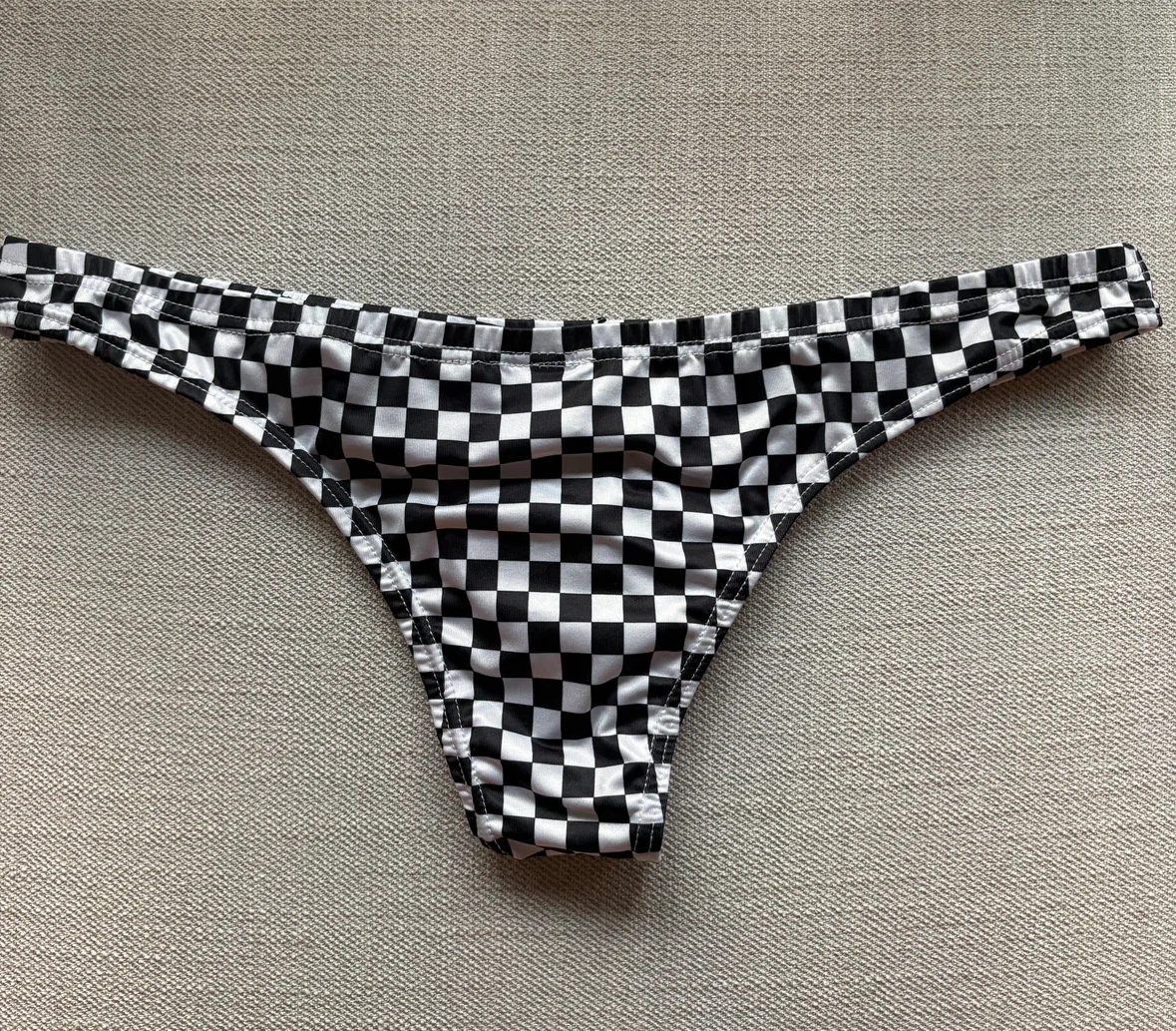 Men’s Underwear - Checkered Cheeky Brief - photo 2