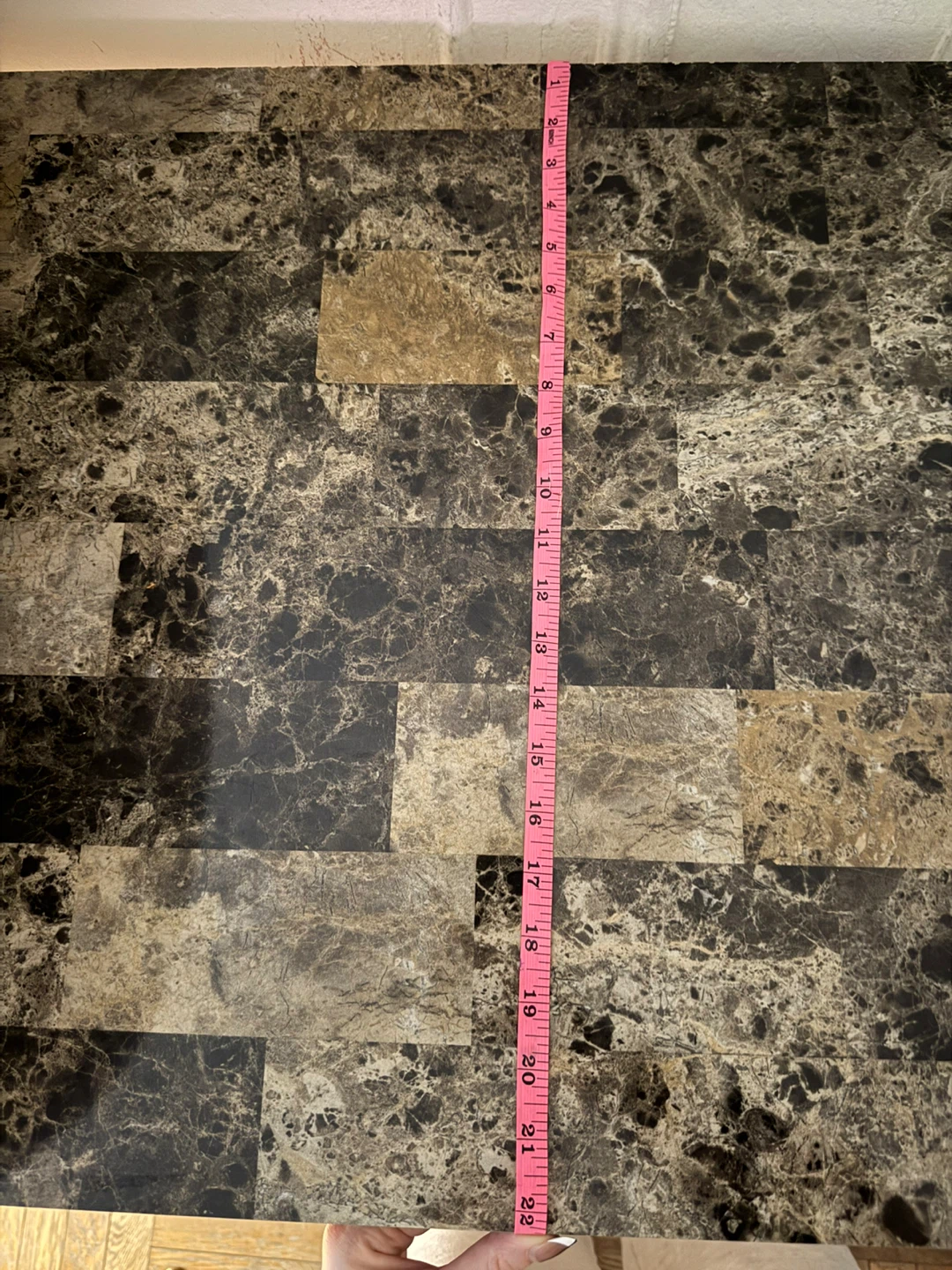 Faux Marble Table - photo 5