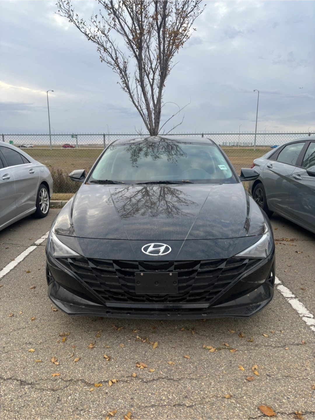 Black Hyundai Elantra Manual