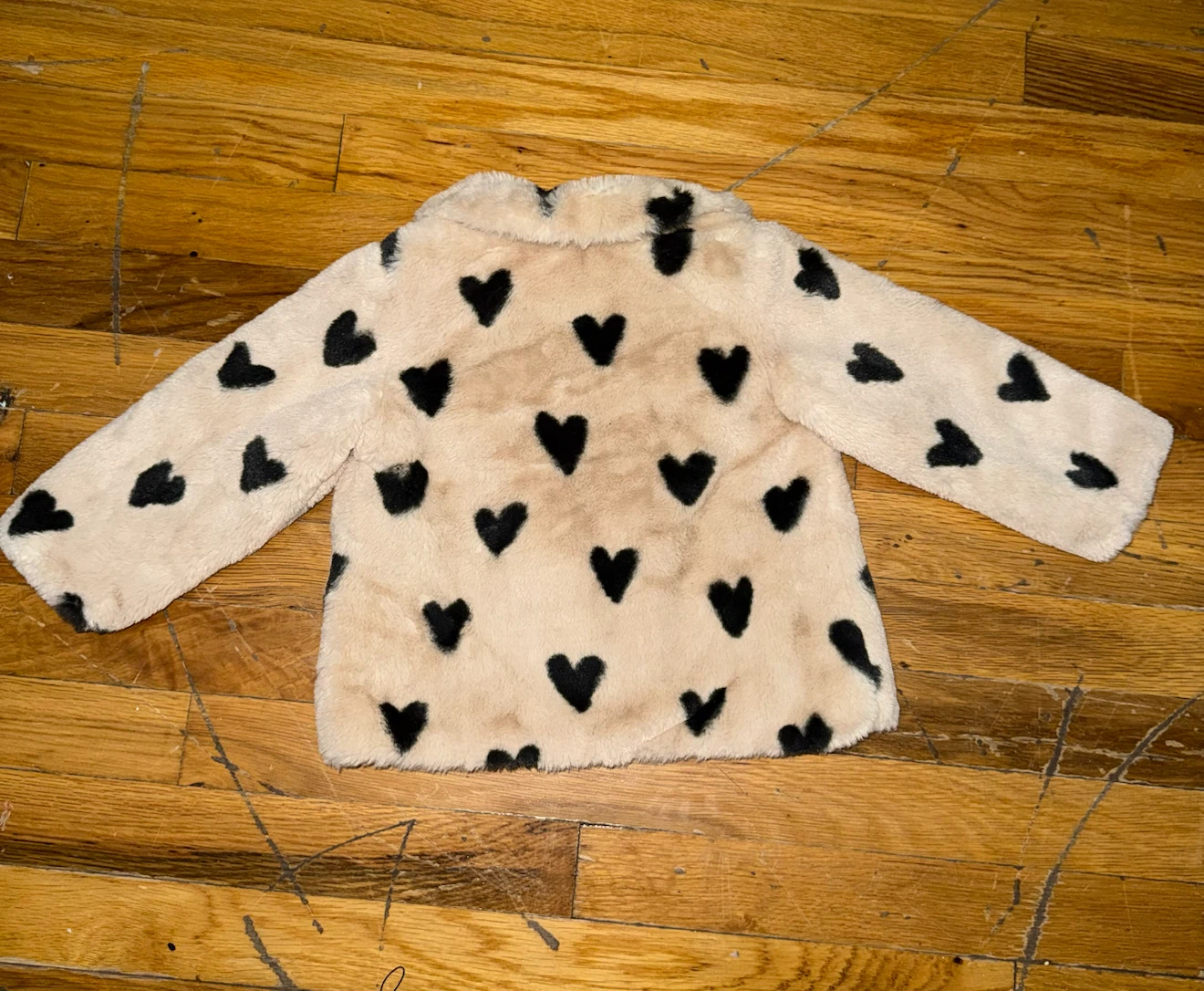 H&M Toddler Faux Fur Heart Jacket - photo 2