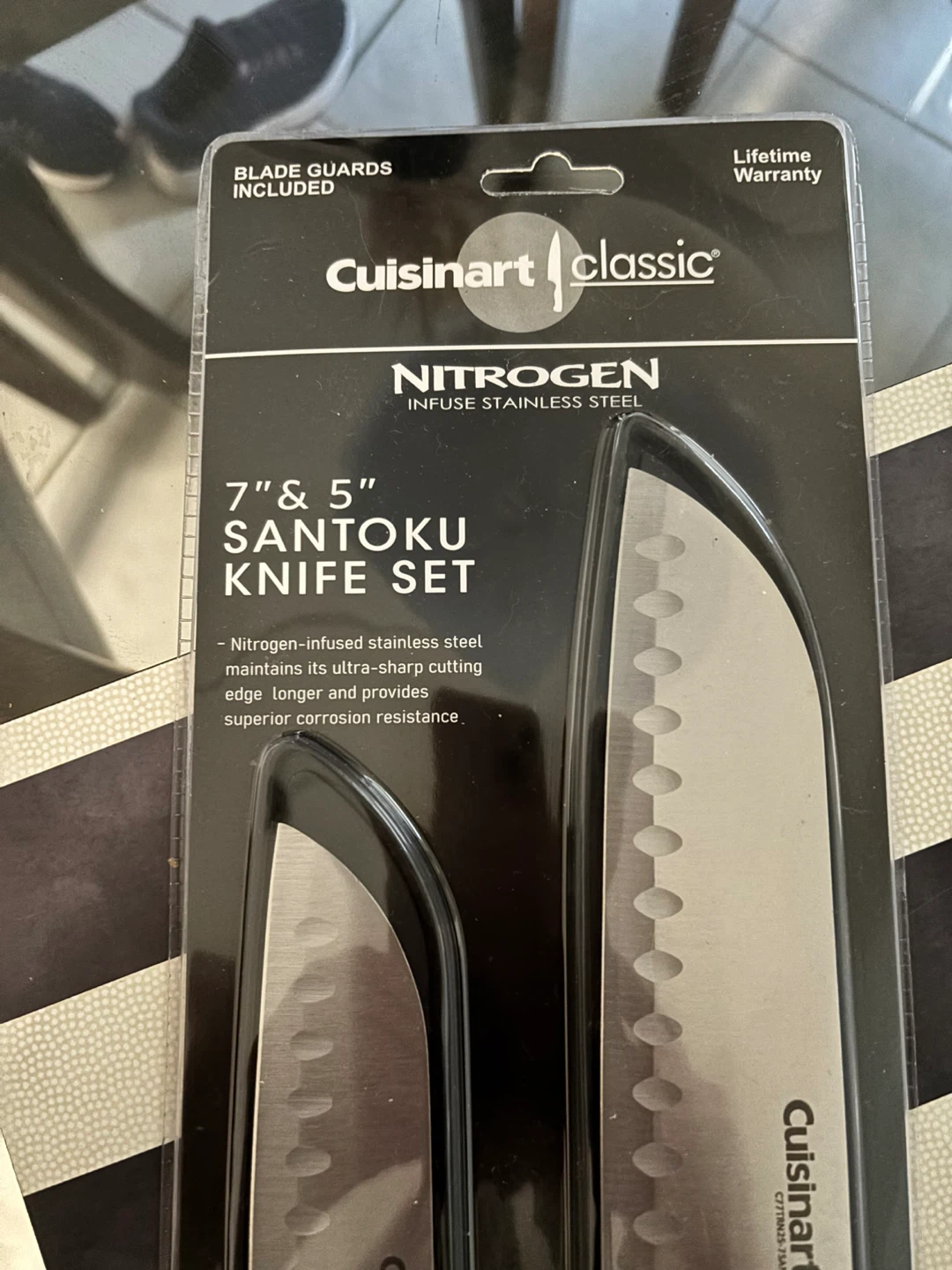 Cuisinart Classic Nitrogen 7" & 5" Santoku Knife Set - photo 2