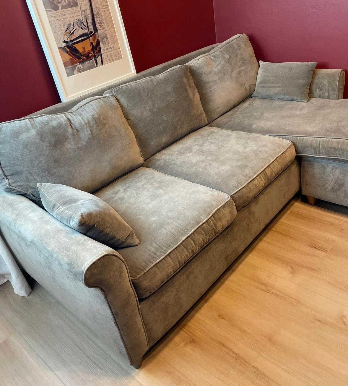 Sectional Sofa Bed with Storage - photo 2