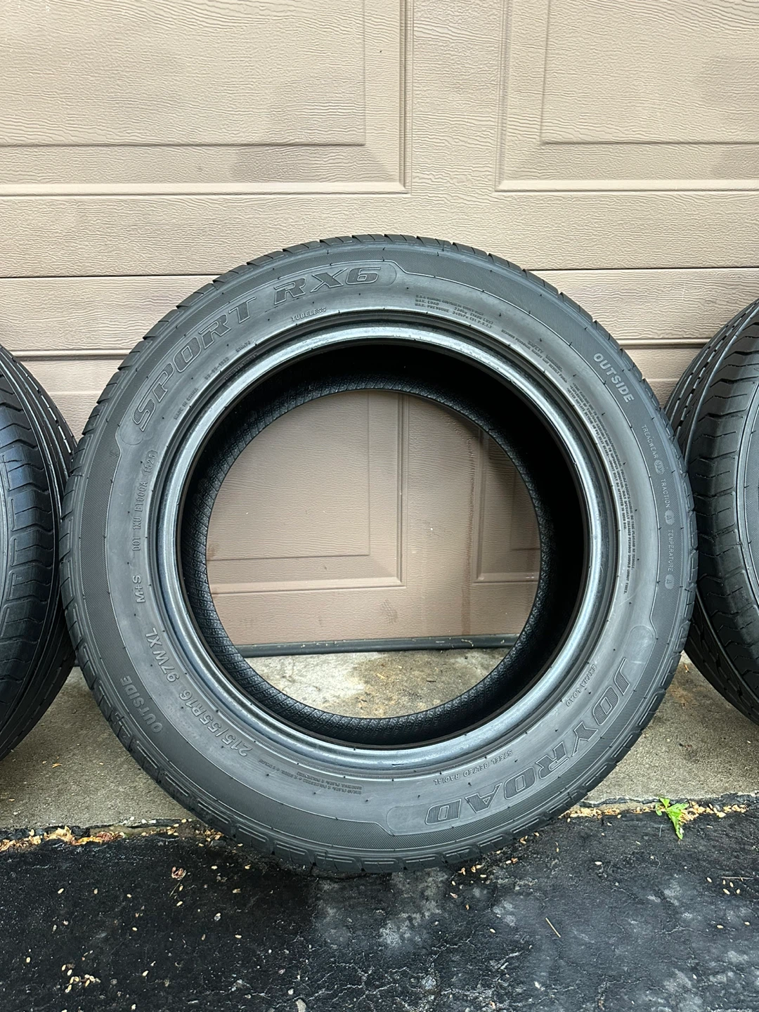 Set of 4  215/55R16 Joyroad Sport RX6 Tires - photo 2