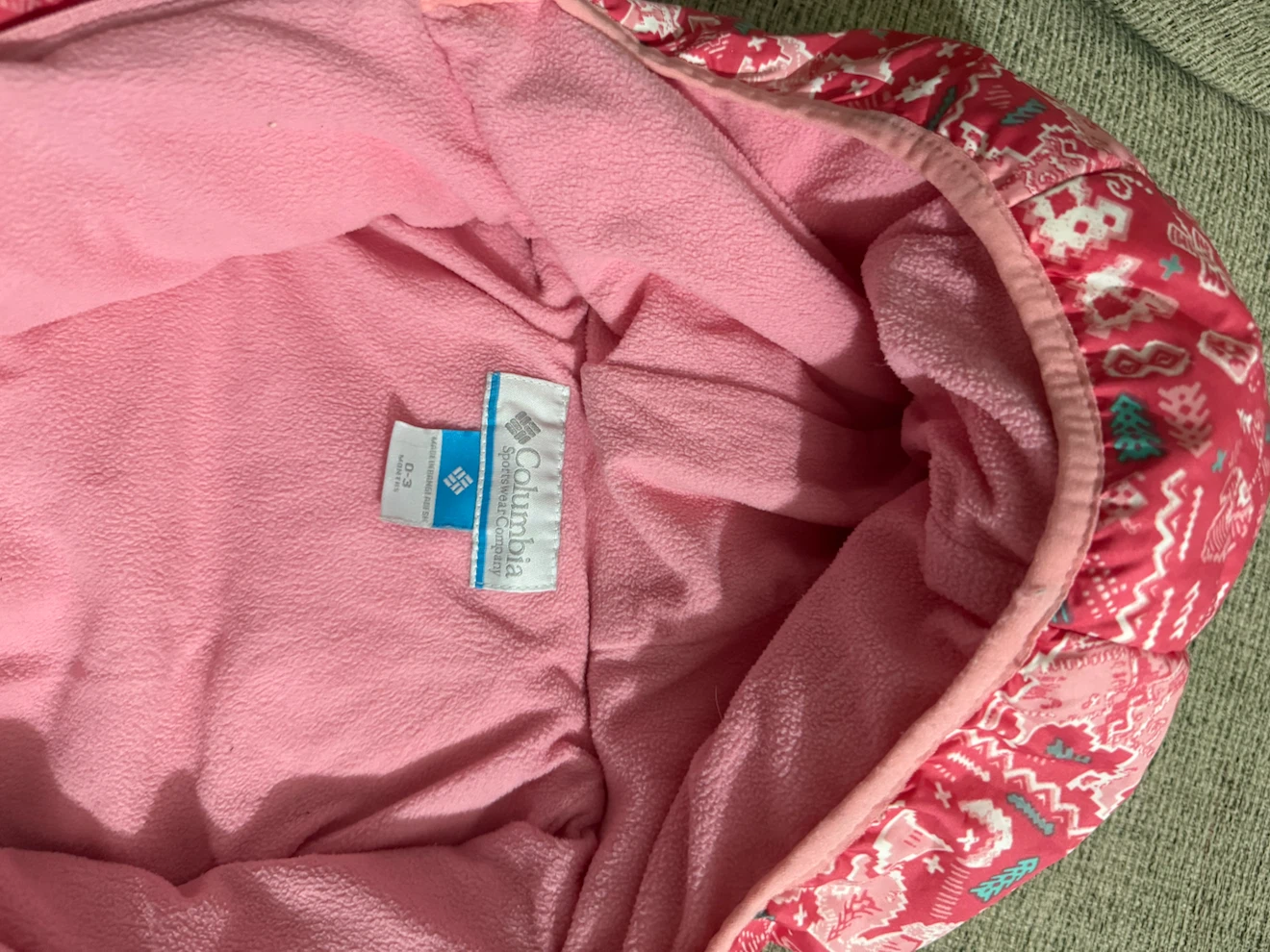 Columbia Baby Bunting Suit 0-3 Months - photo 2