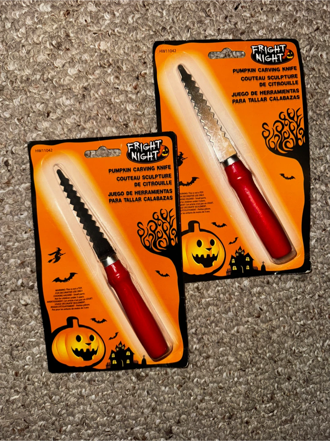 Pumpkin Carving Knife set of 2