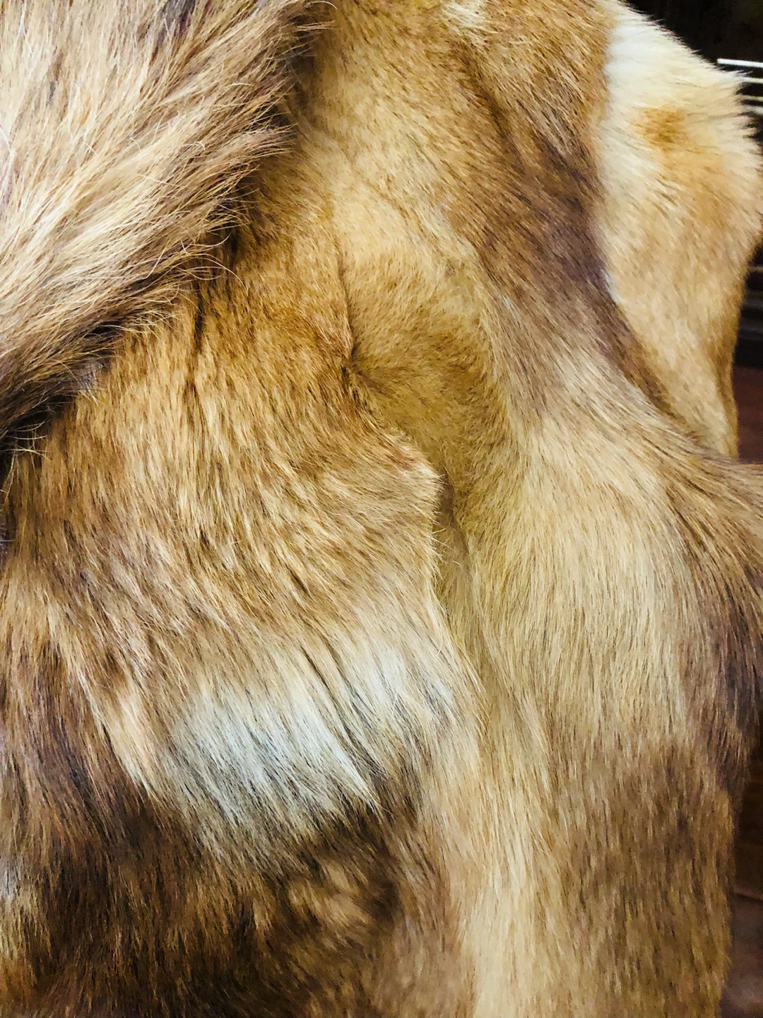 Mountain Flowers Genuine Fur Coat red  Fox - photo 5