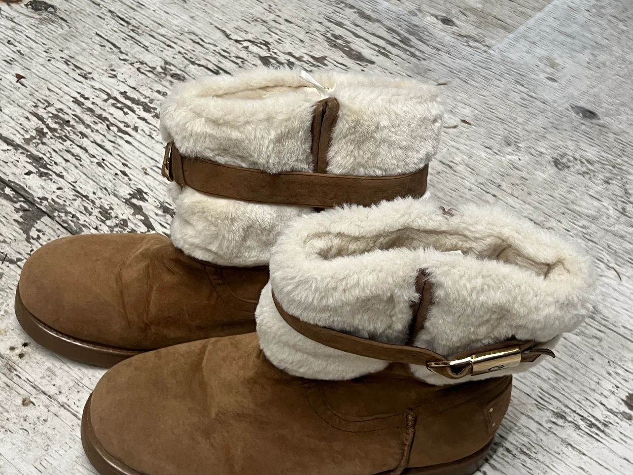 GUESS Faux Fur Boots