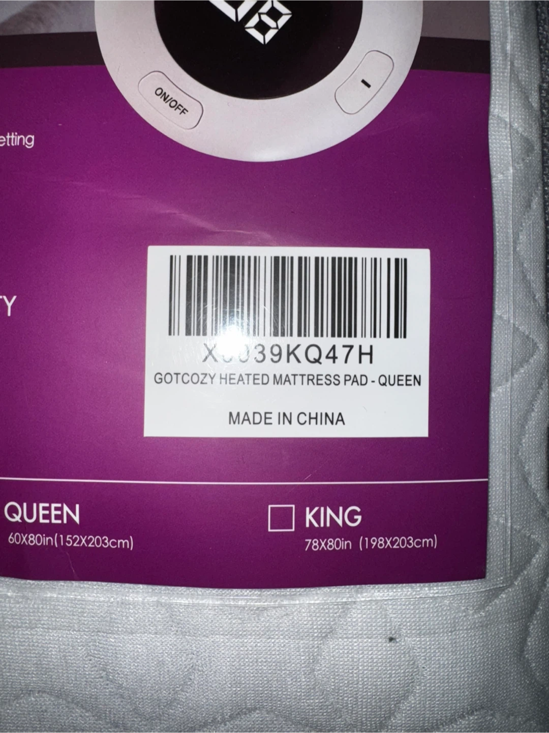 Heated Mattress Pad Queen Size - photo 2