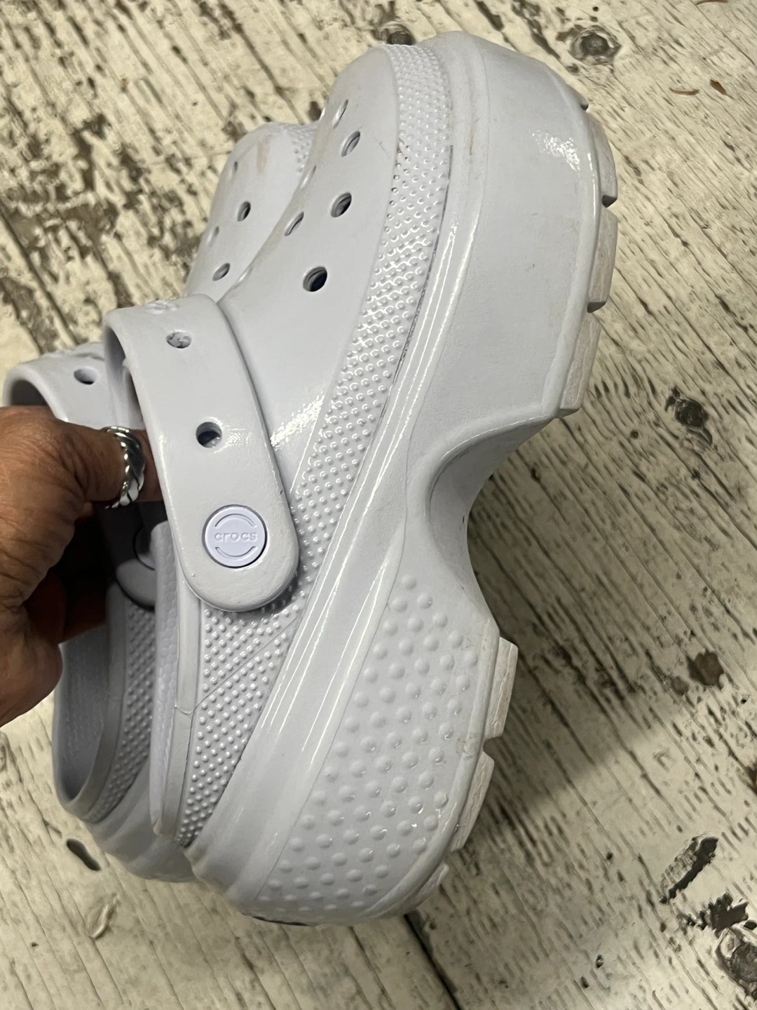 Crocs Platform Clogs White - photo 2