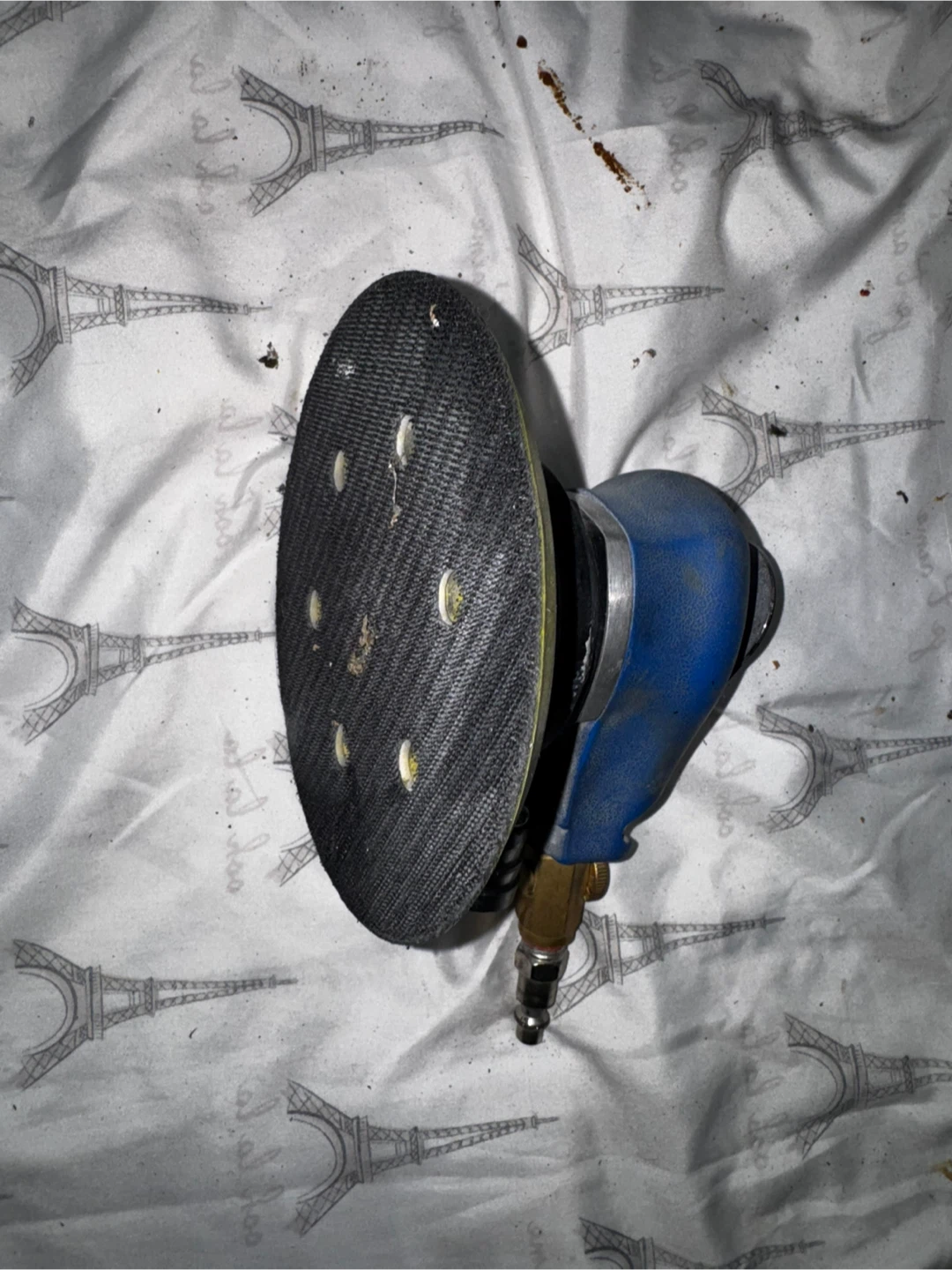 Power Fist Random Orbital Air Sander - photo 2