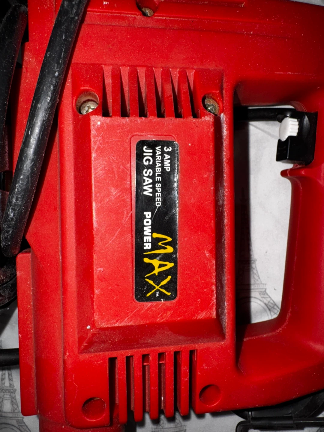 Max Power 3 Amp Variable Speed Jig Saw - photo 3