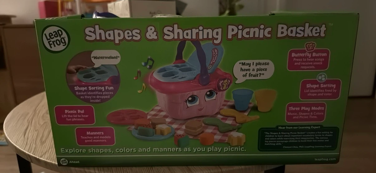 LeapFrog Shapes & Sharing Picnic Basket - photo 2
