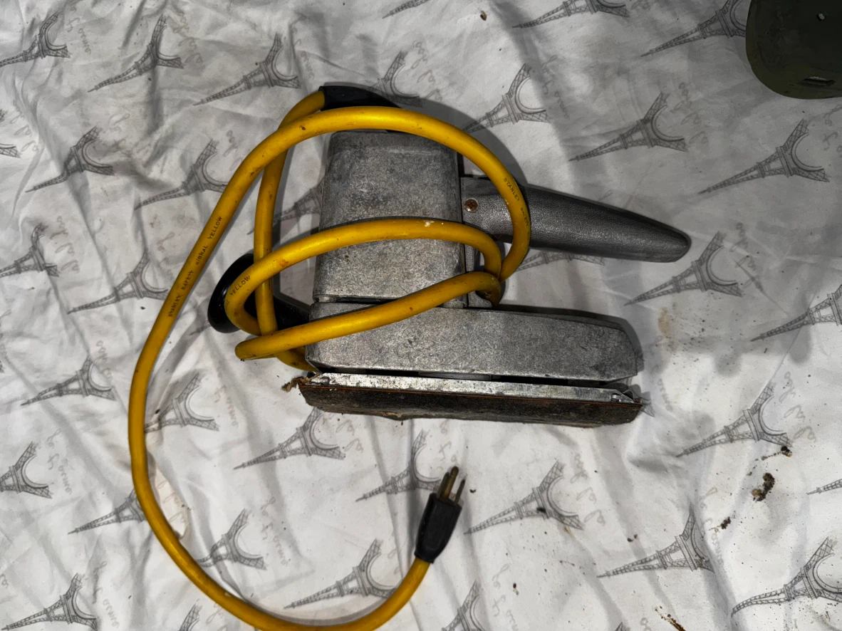 Stanley Industrial Heavy Duty Finishing Sander vintage