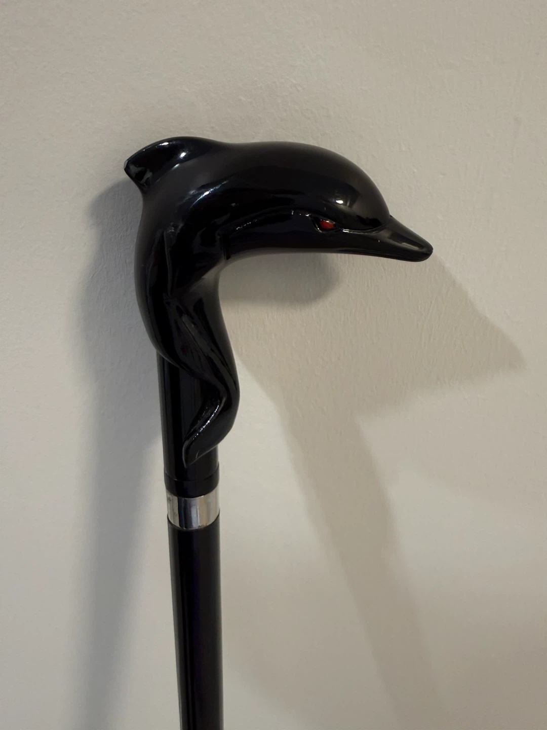 Decorative Dolphin Handle Walking Cane