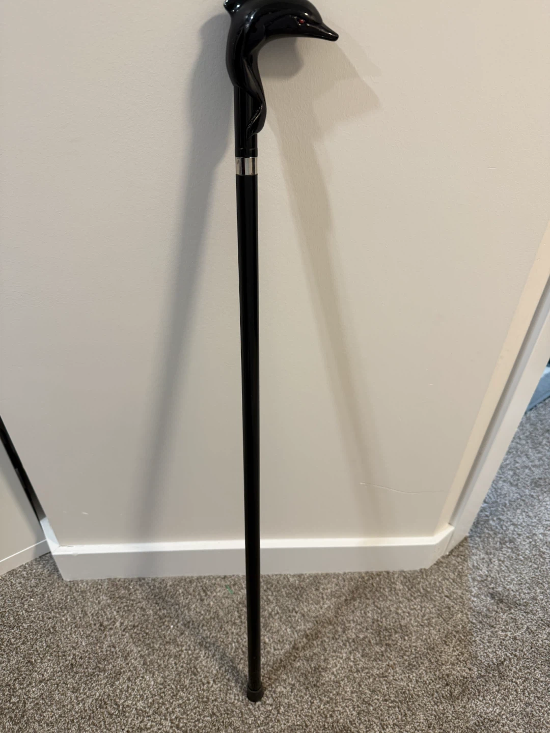 Decorative Dolphin Handle Walking Cane - photo 2