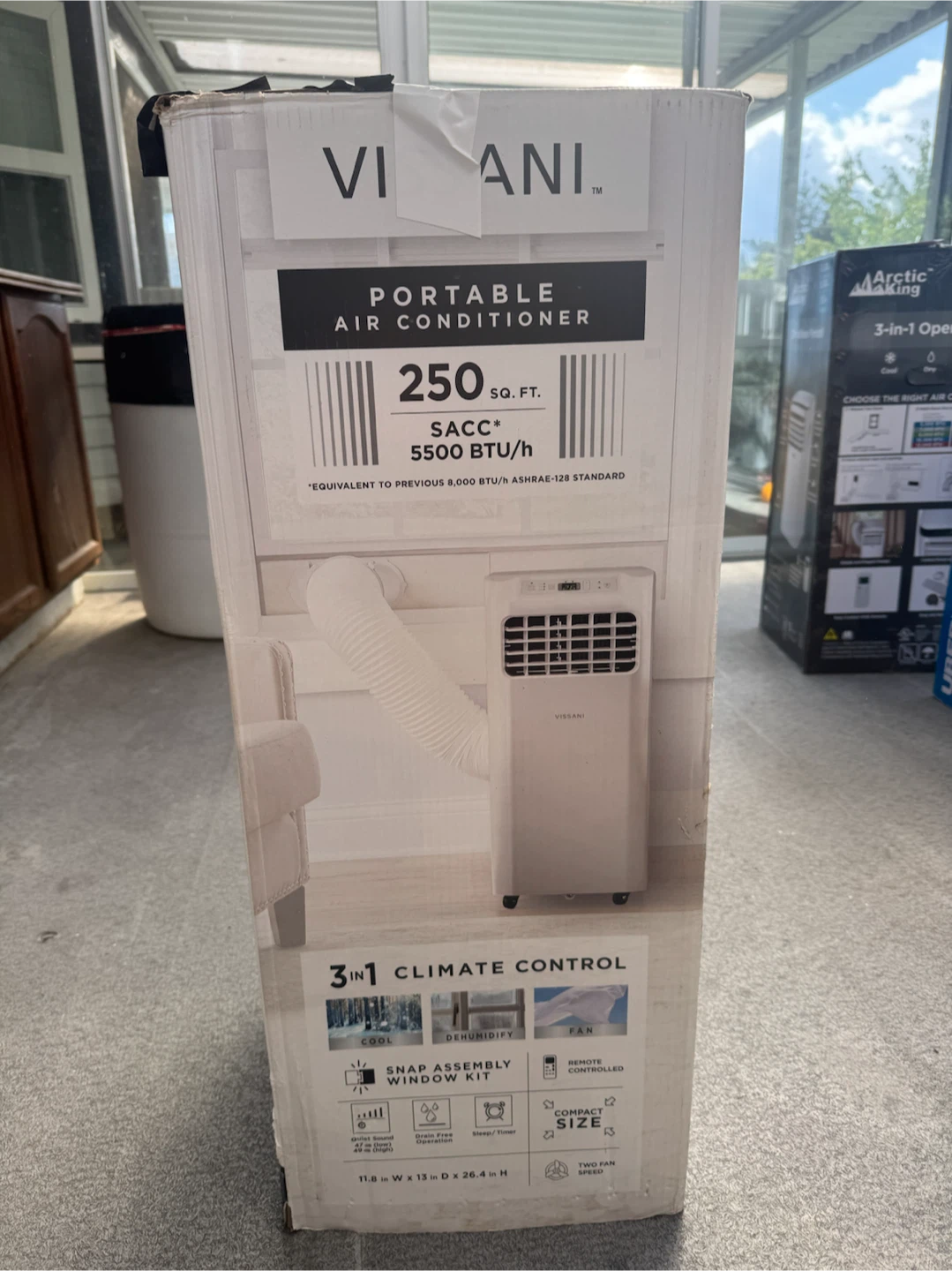 Vissani Portable Air Conditioner 5500 BTU - photo 3