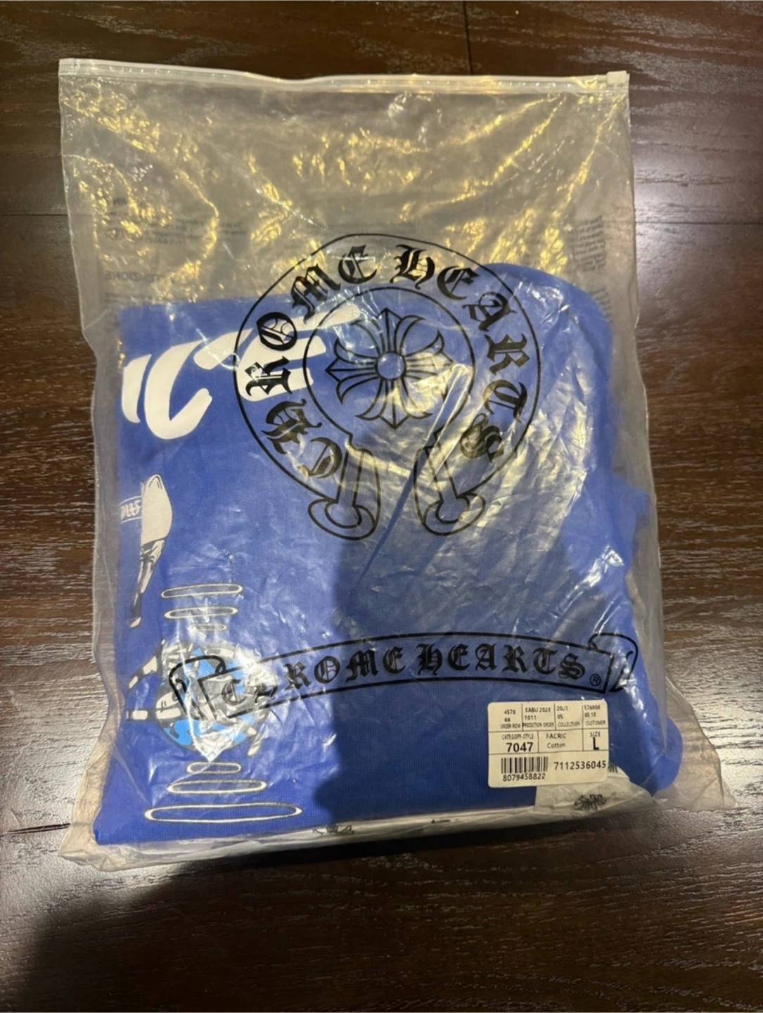 Chrome Hearts Blue Space Hoodie