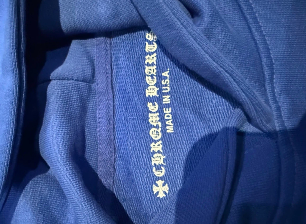 Chrome Hearts Blue Space Hoodie - photo 3