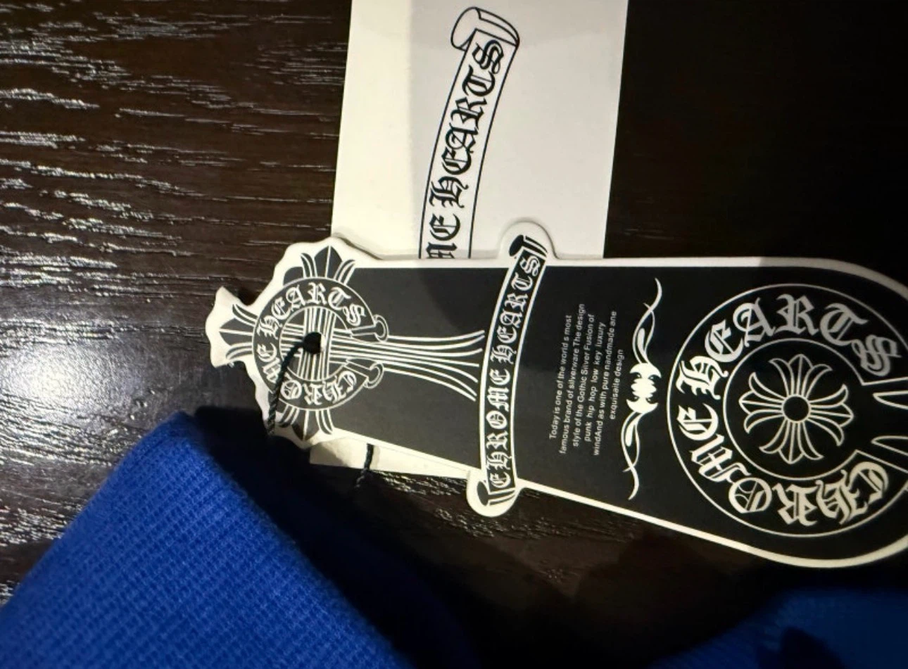 Chrome Hearts Blue Space Hoodie - photo 5
