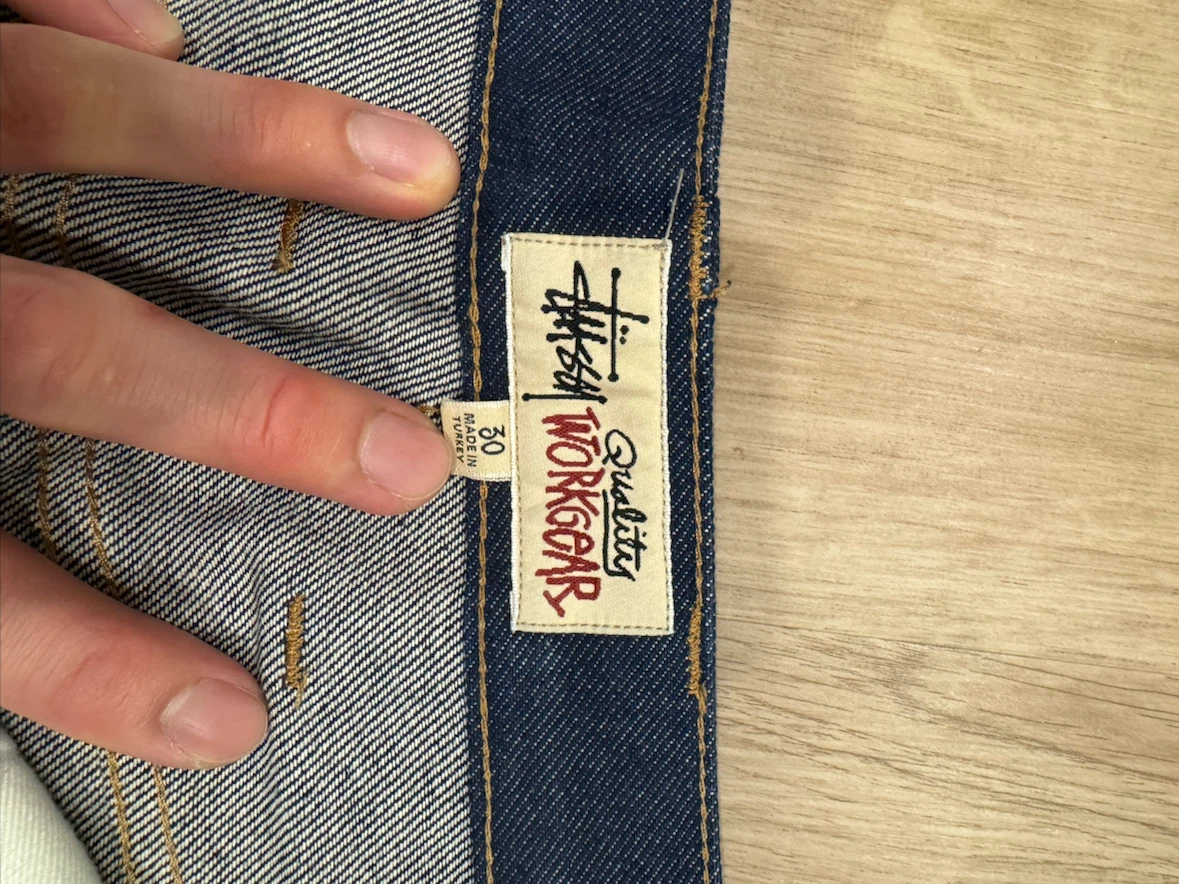 Stussy Double Knee Denim Pants - photo 3