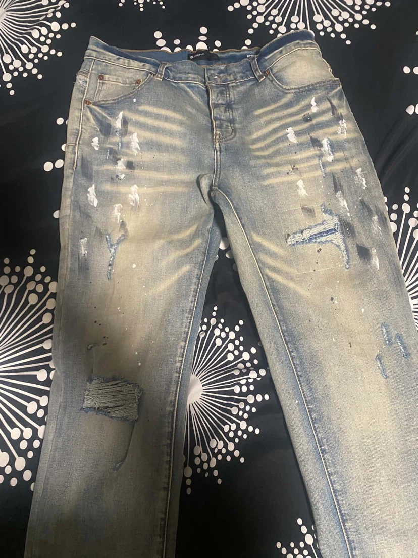 Purple Brand Dropped Fit Jeans - photo 4