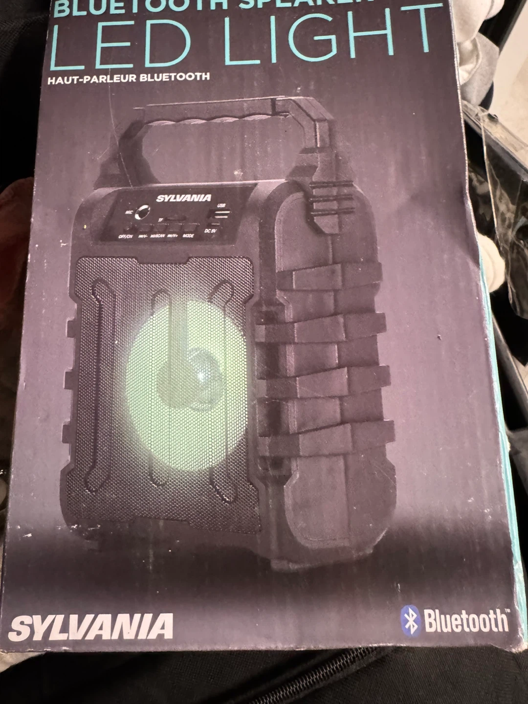 Sylvania Bluetooth LED Speaker