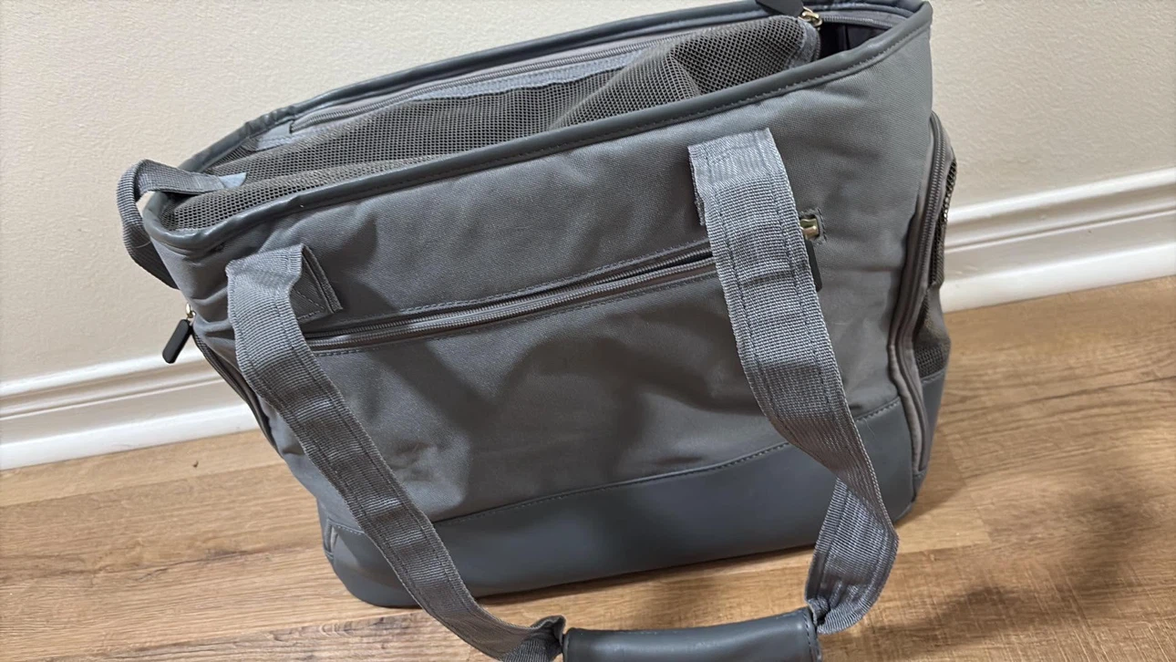 Johomviin Grey Pet Carrier Bag - photo 2