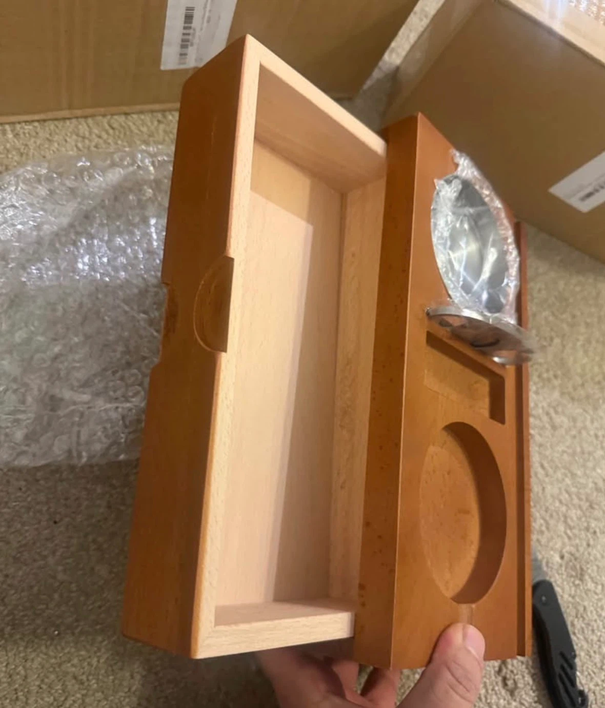 Wooden Cigar Ashtray Set men gift - photo 4