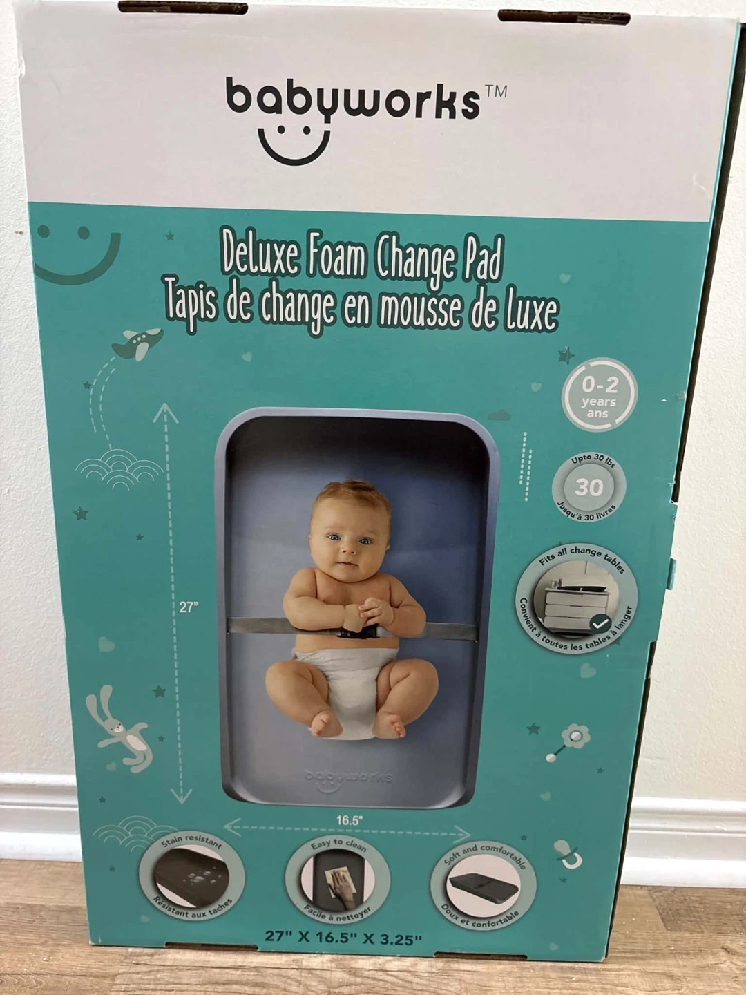 NEW IN BOX - Baby Works Deluxe Foam Changing Pad - photo 2