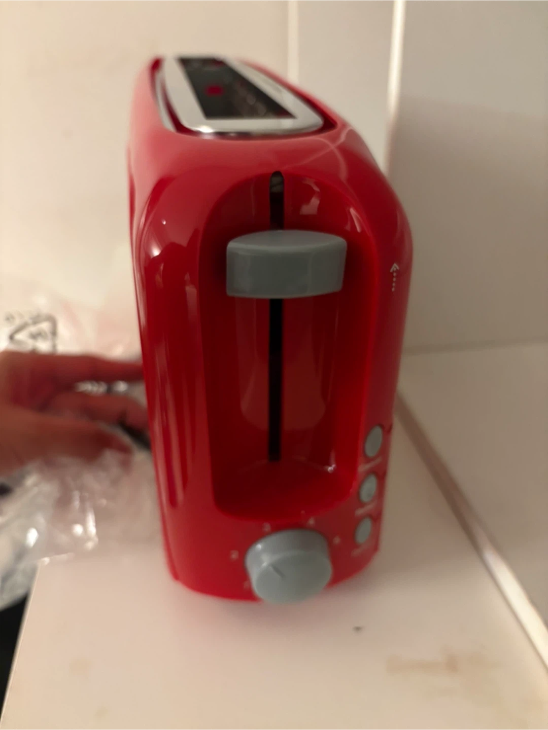 Seedeem 2-Slice Toaster Red