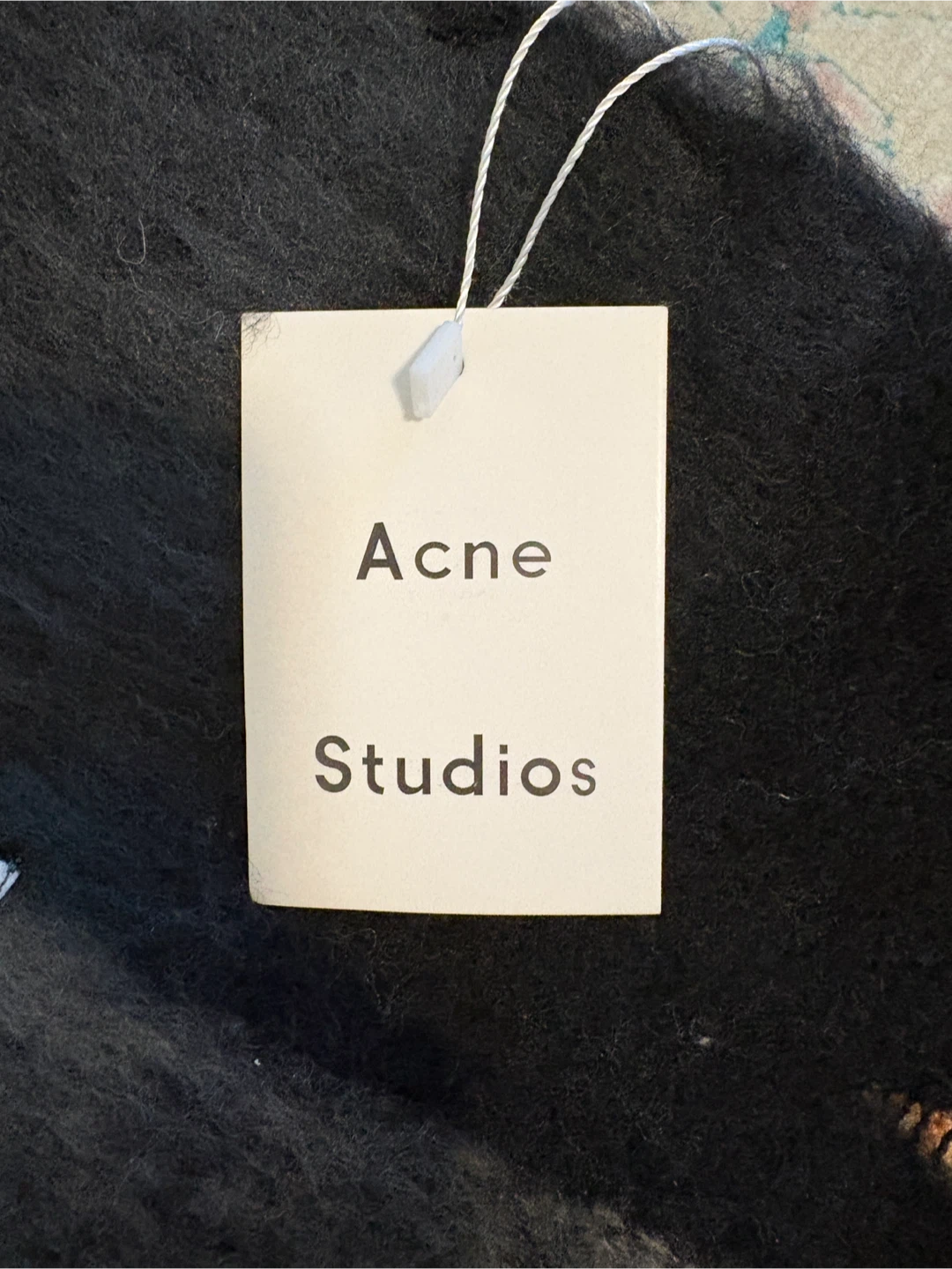 Acne Studios Checked Fluffy Scarf - Multiple Colors - photo 4