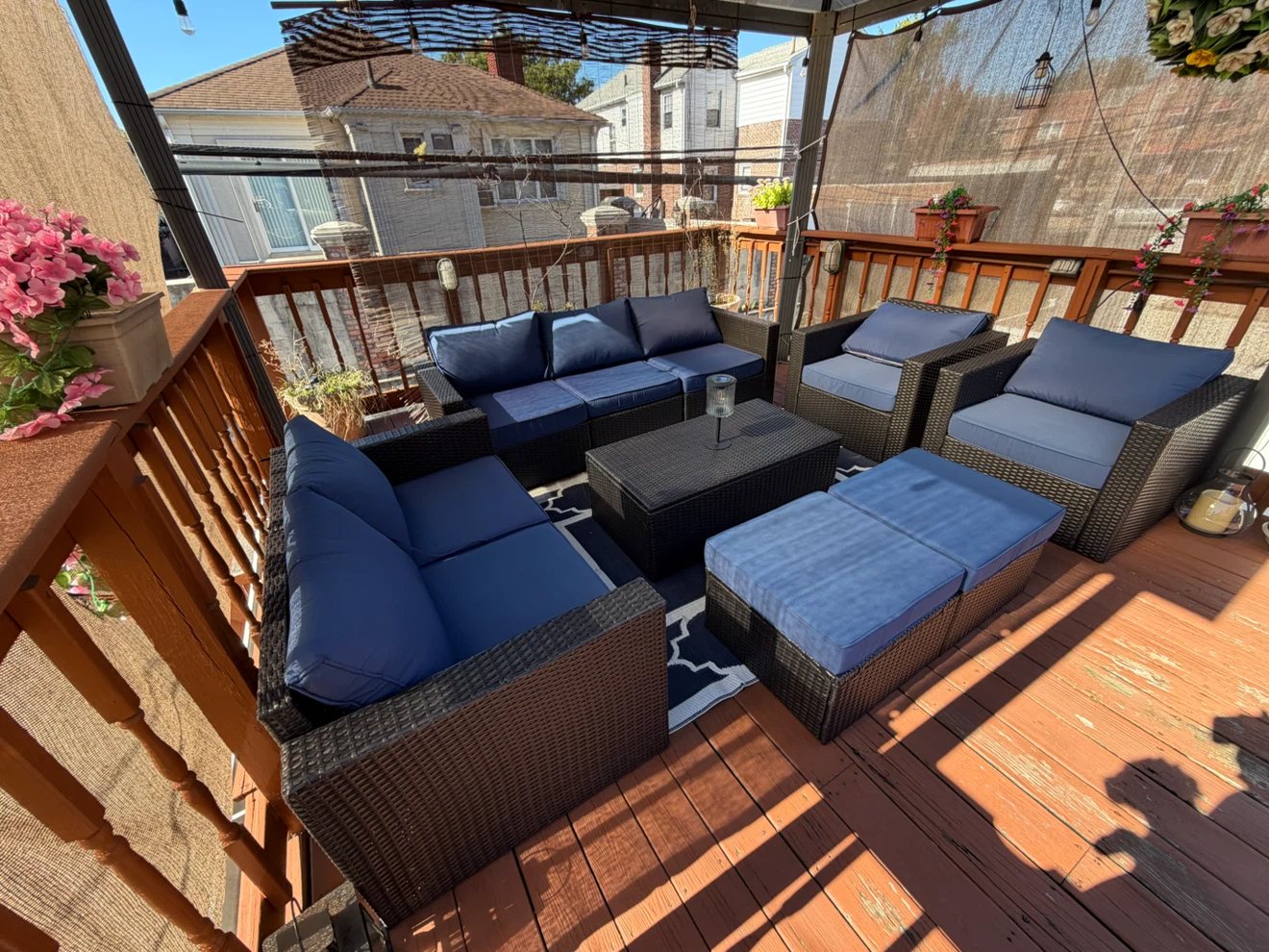 Wicker Outdoor Patio Furniture Set