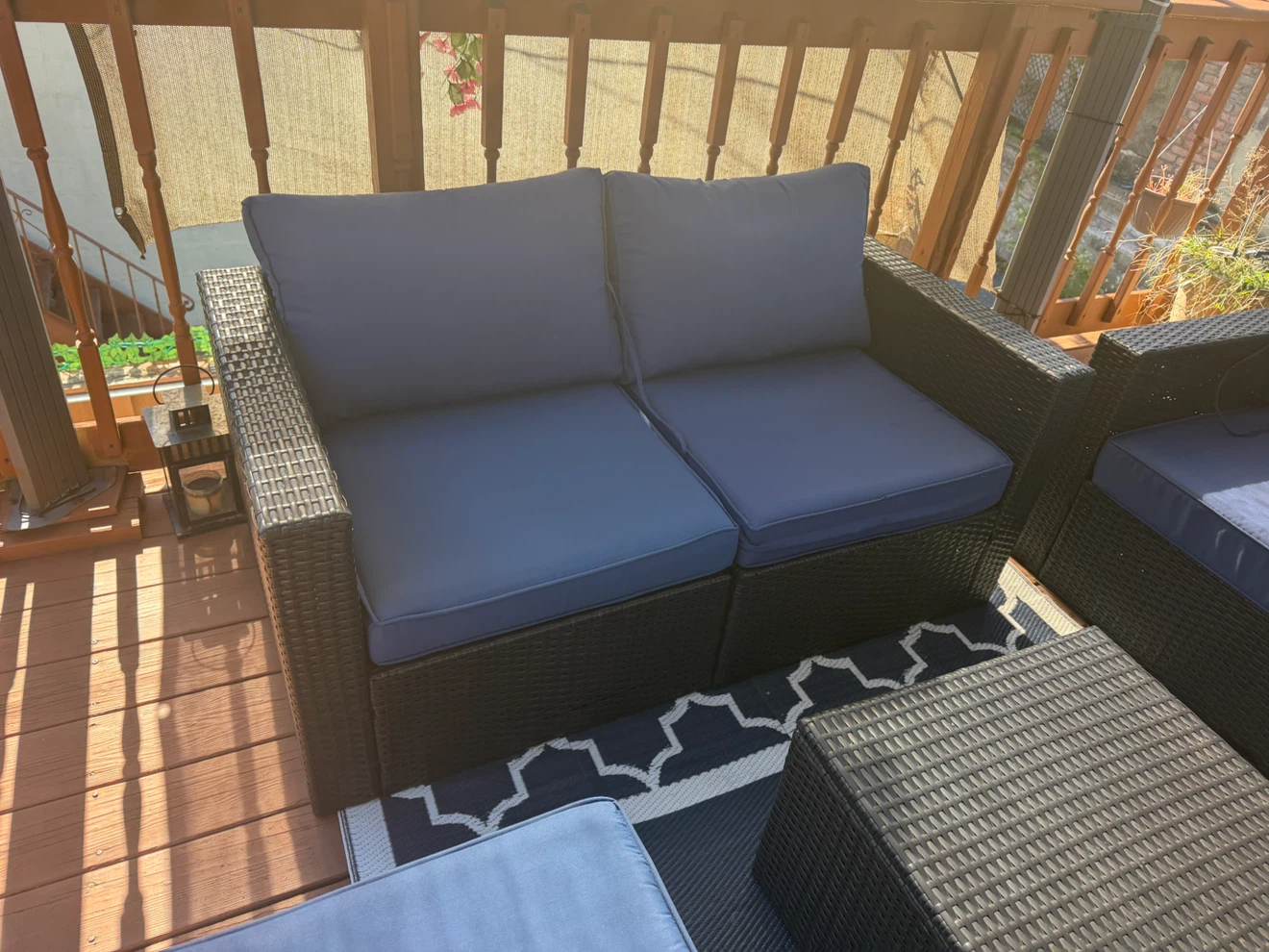 Wicker Outdoor Patio Furniture Set - photo 2