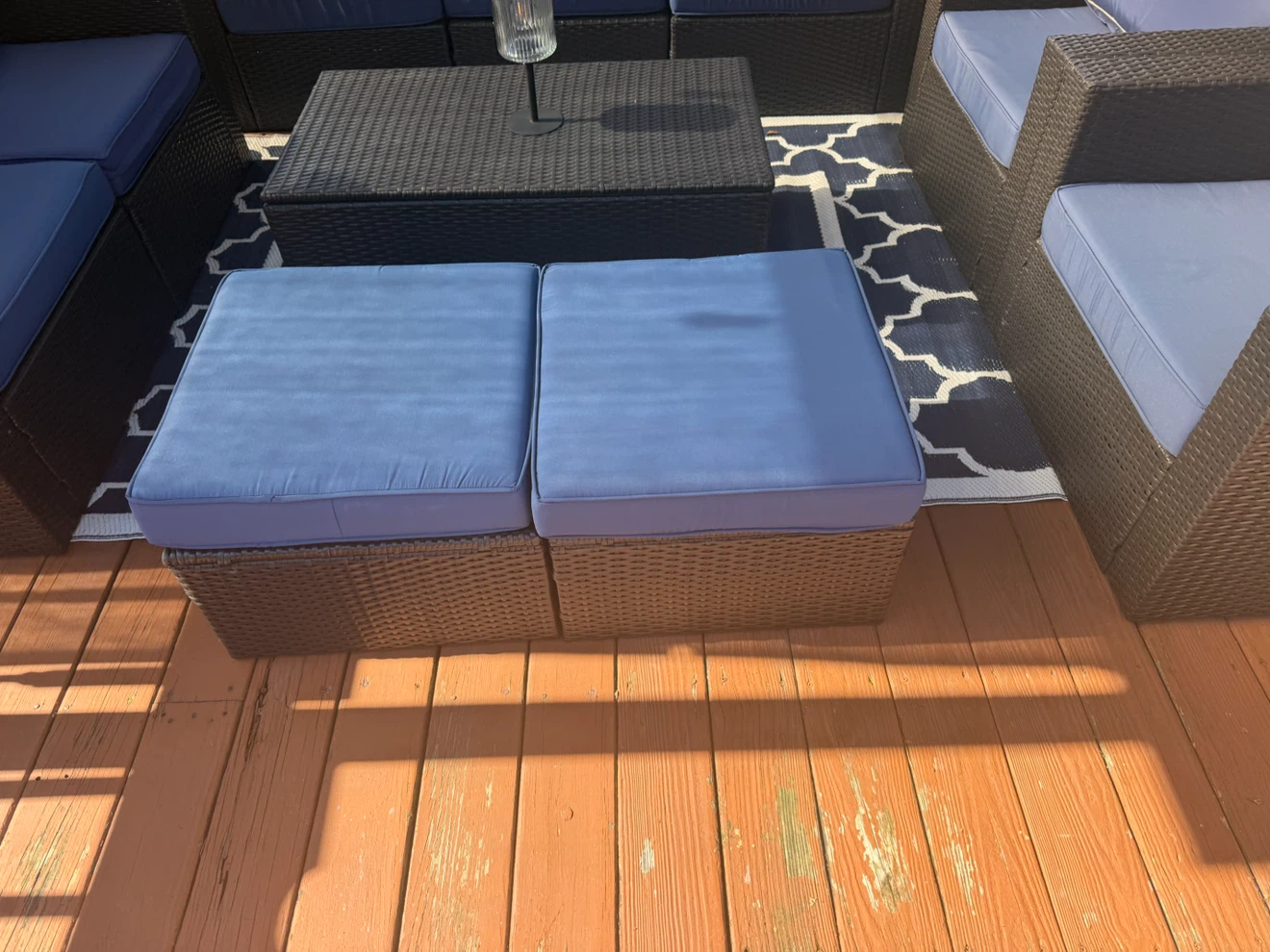 Wicker Outdoor Patio Furniture Set - photo 4