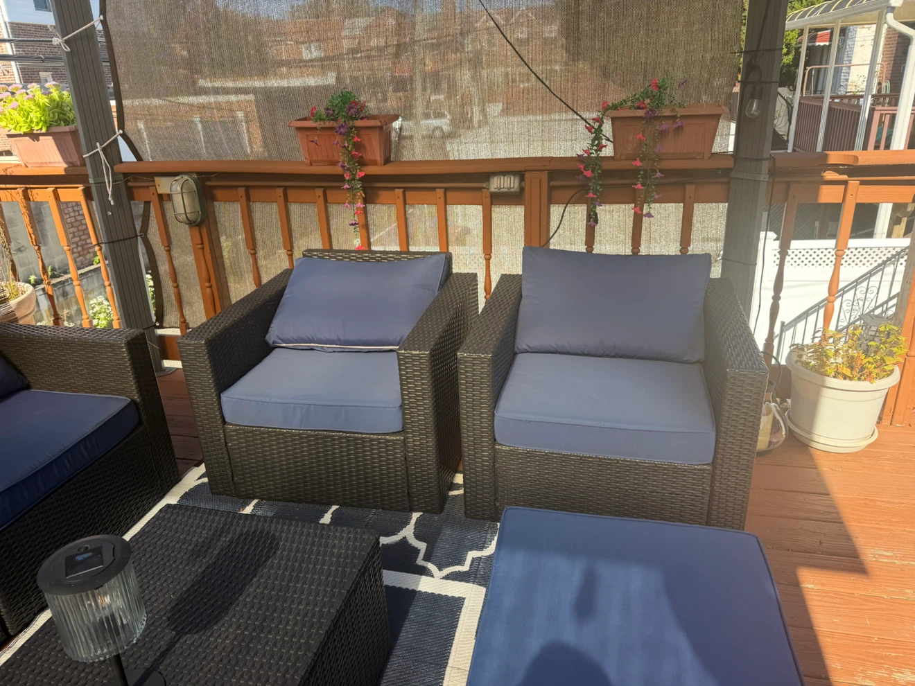 Wicker Outdoor Patio Furniture Set - photo 5