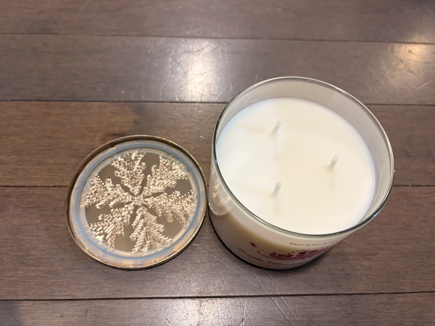 Bath & Body Works Bright Christmas Morning 3-Wick Candle - photo 2