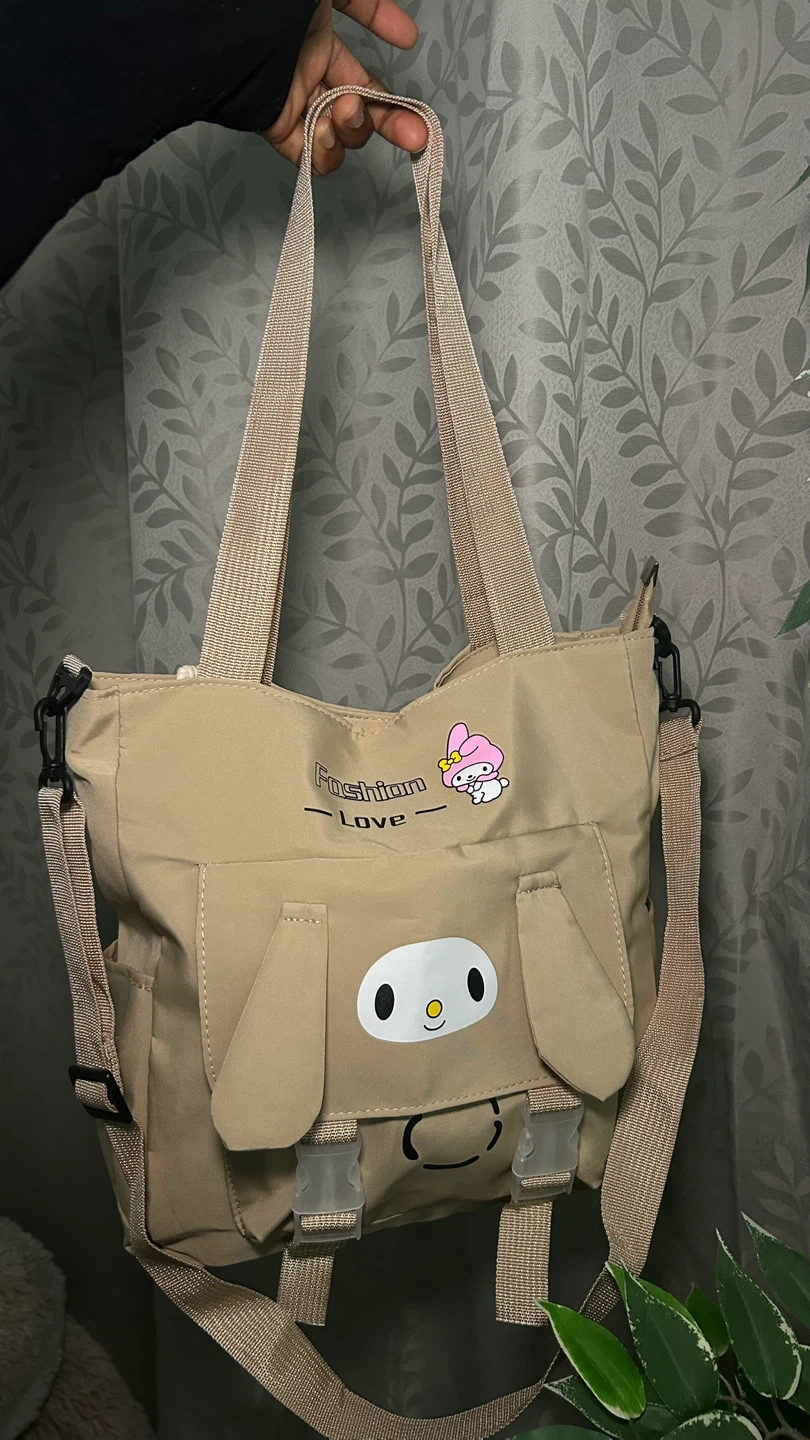 Beige Tote Bag
