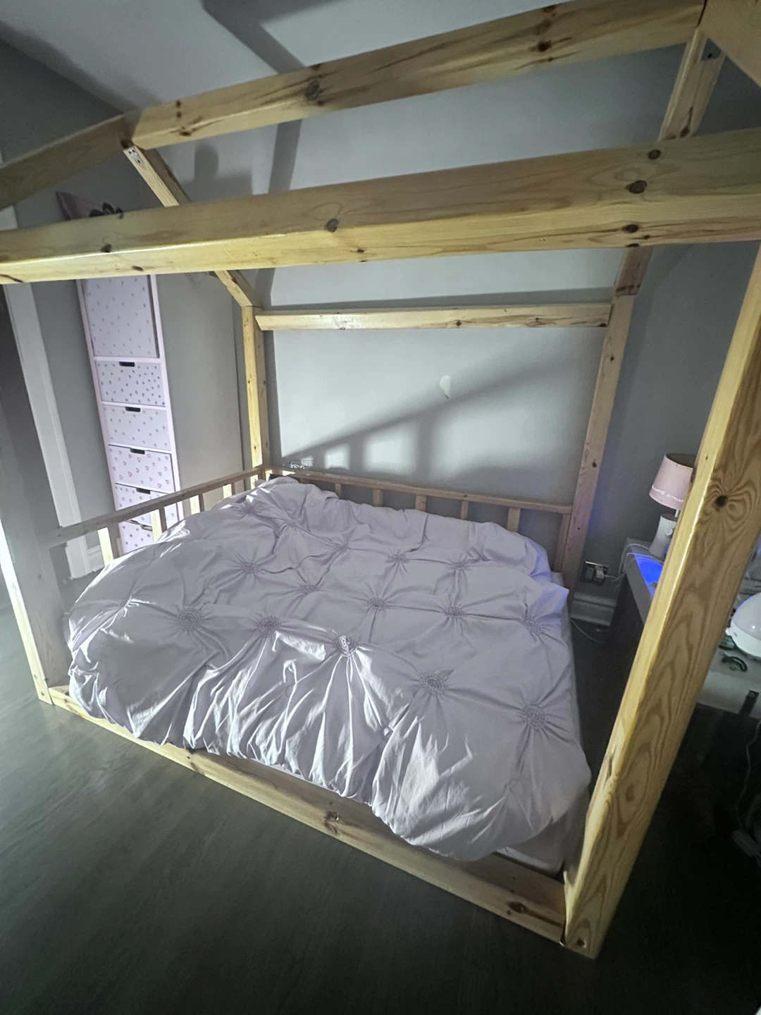 Wooden House Bed Frame
