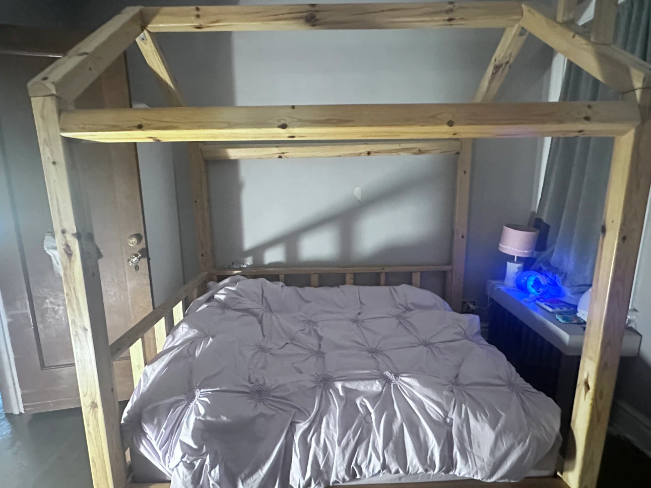 Wooden House Bed Frame - photo 2