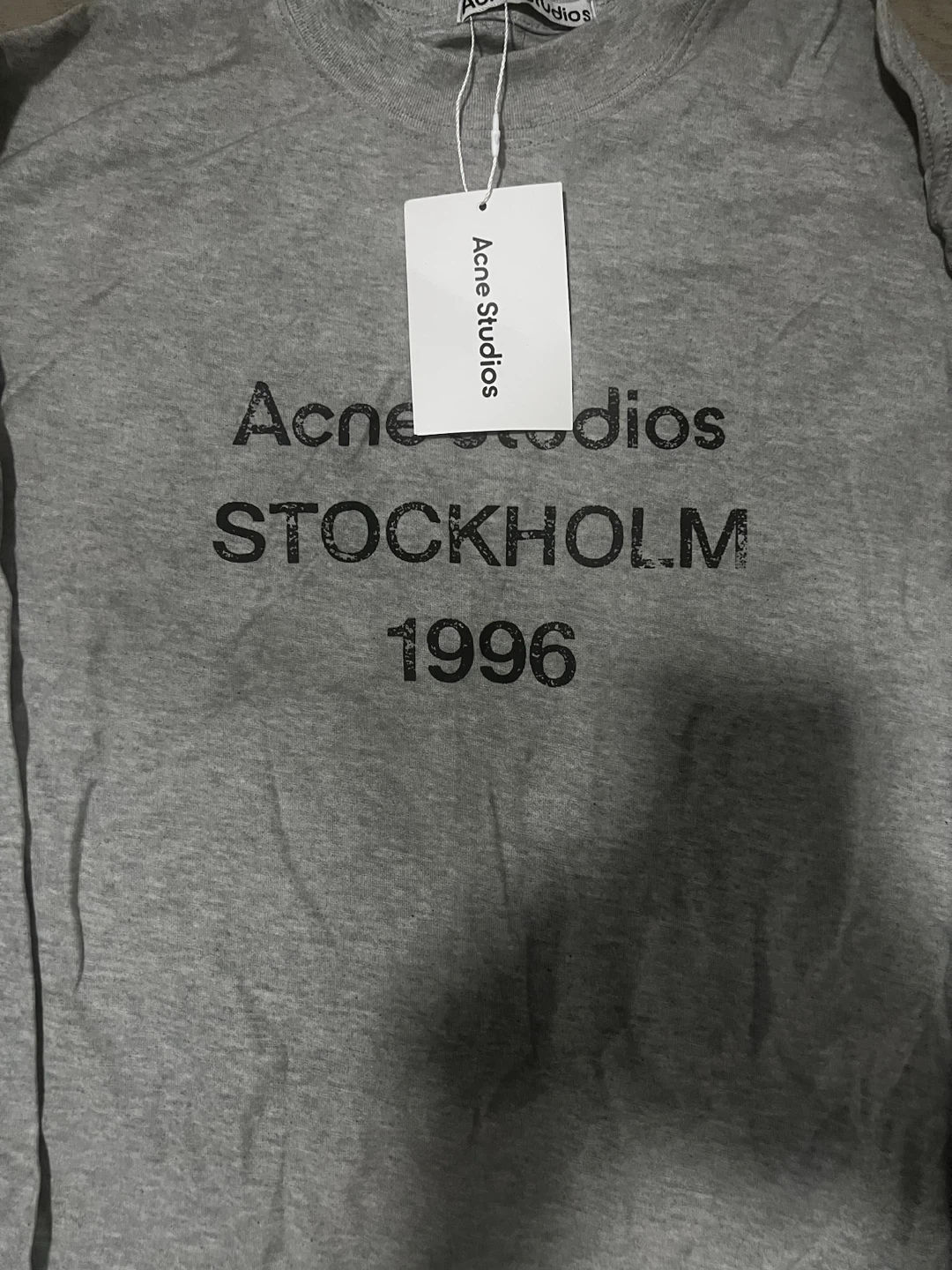Acne Studios Stockholm 1996 Grey Long Sleeve shirt - photo 2