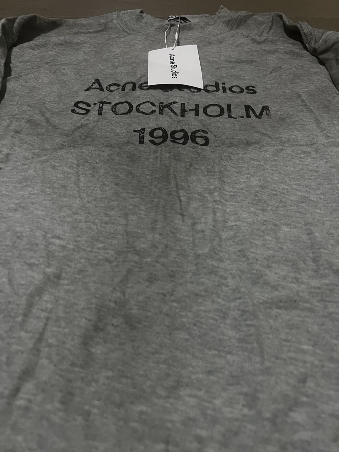 Acne Studios Stockholm 1996 Grey Long Sleeve shirt - photo 3