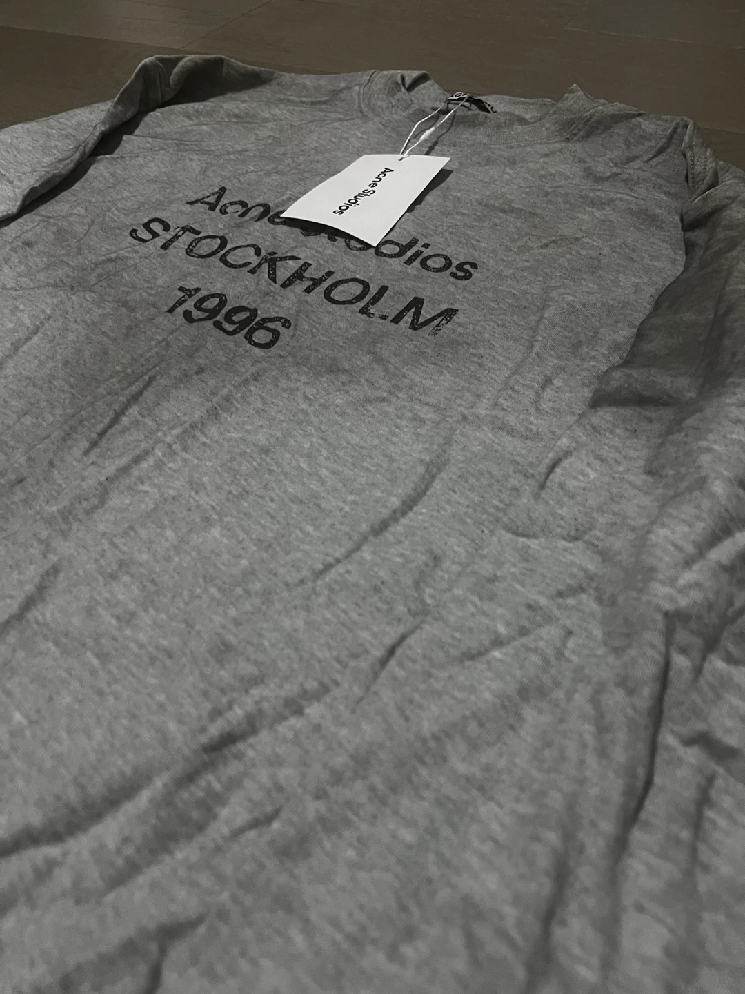 Acne Studios Stockholm 1996 Grey Long Sleeve shirt - photo 4