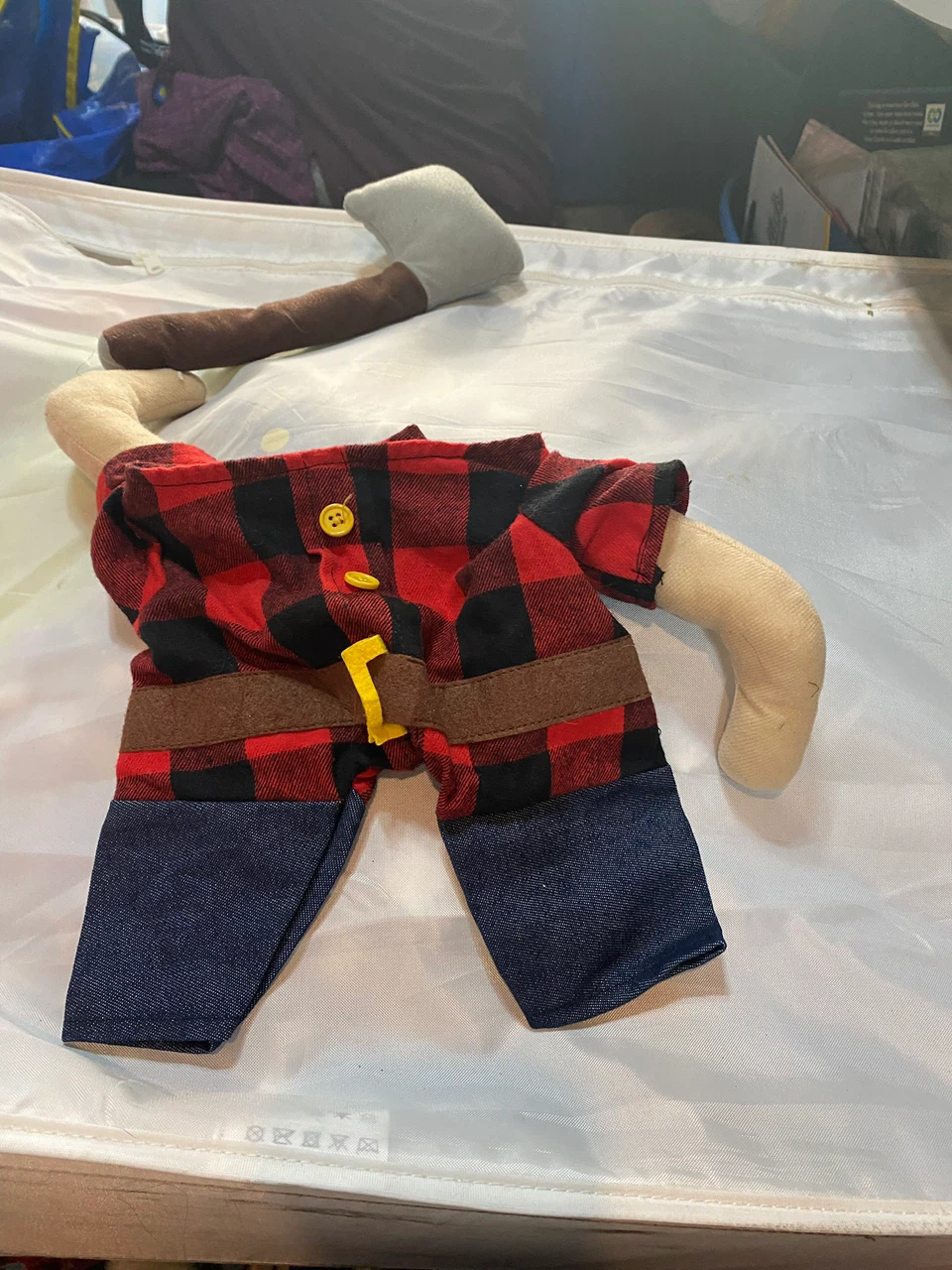 Lumberjack costume for your dog