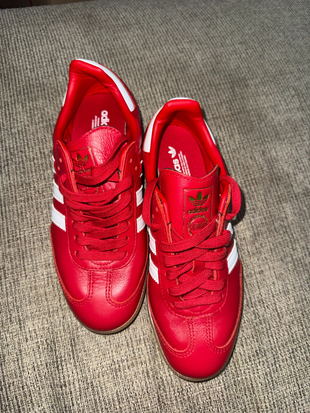 Adidas Samba Classic Red Sneakers