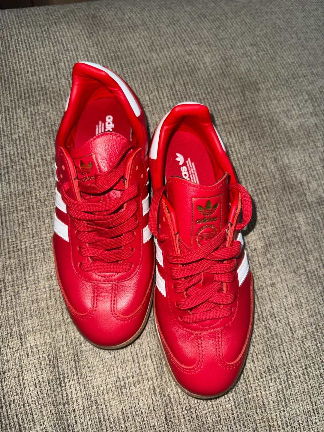 Adidas Samba Classic Red Sneakers