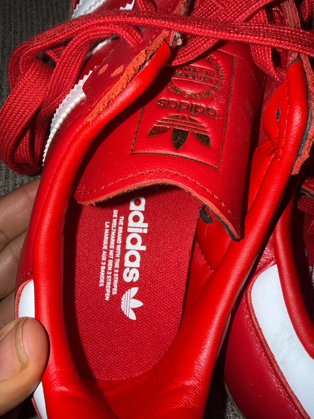Adidas Samba Classic Red Sneakers - photo 4