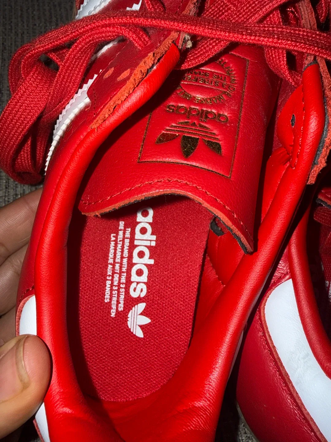 Adidas Samba Classic Red Sneakers - photo 4
