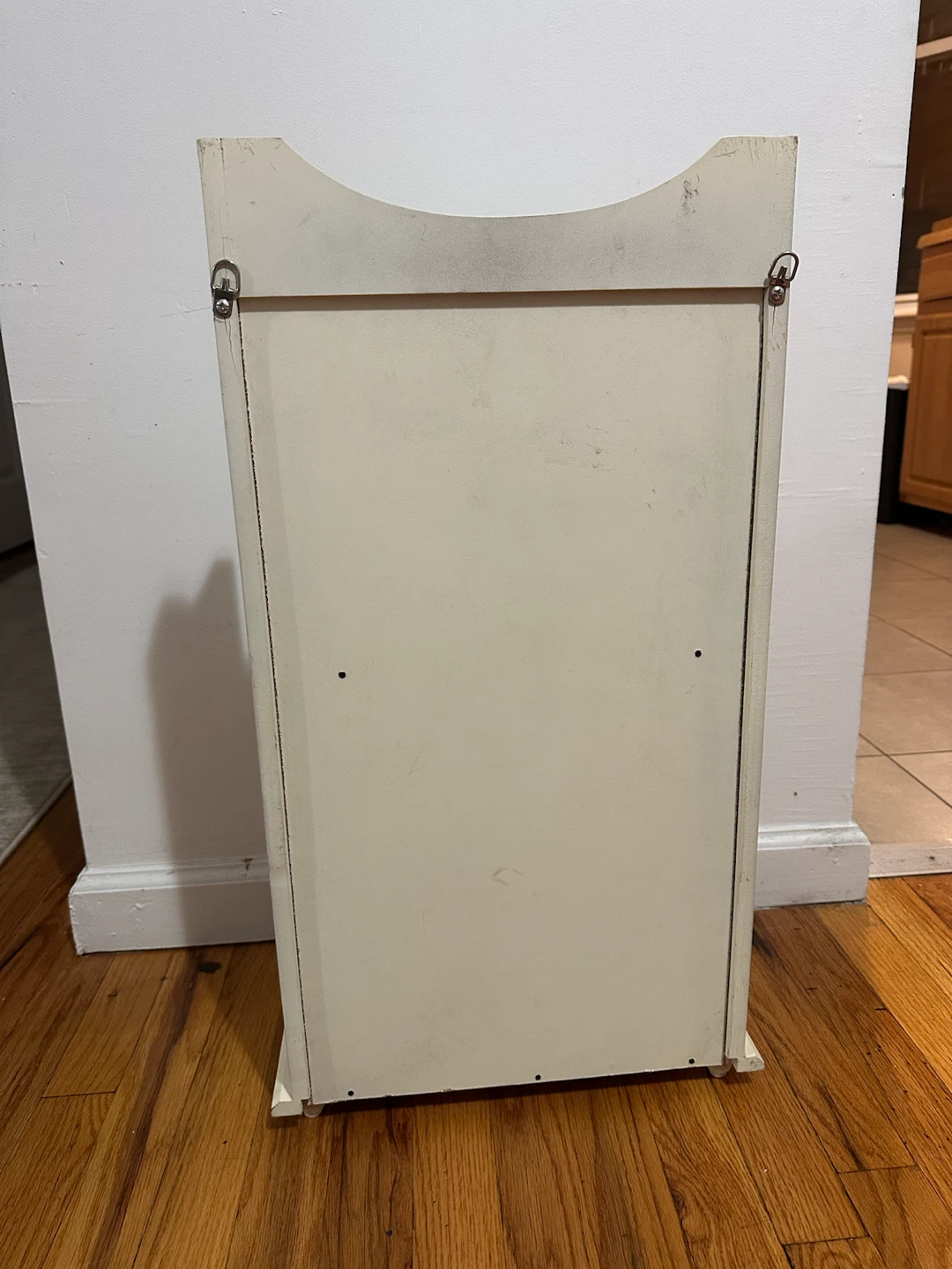 White Wood Two-Tier Letter Mail Organizer - photo 3
