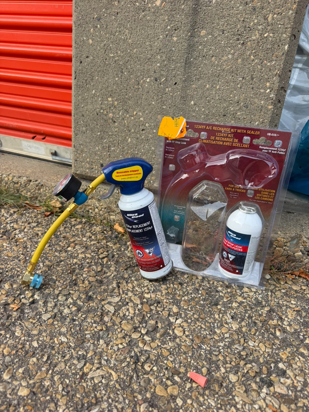Ultra Cool 1234yf A/C Refrigerant and Sealant Kit